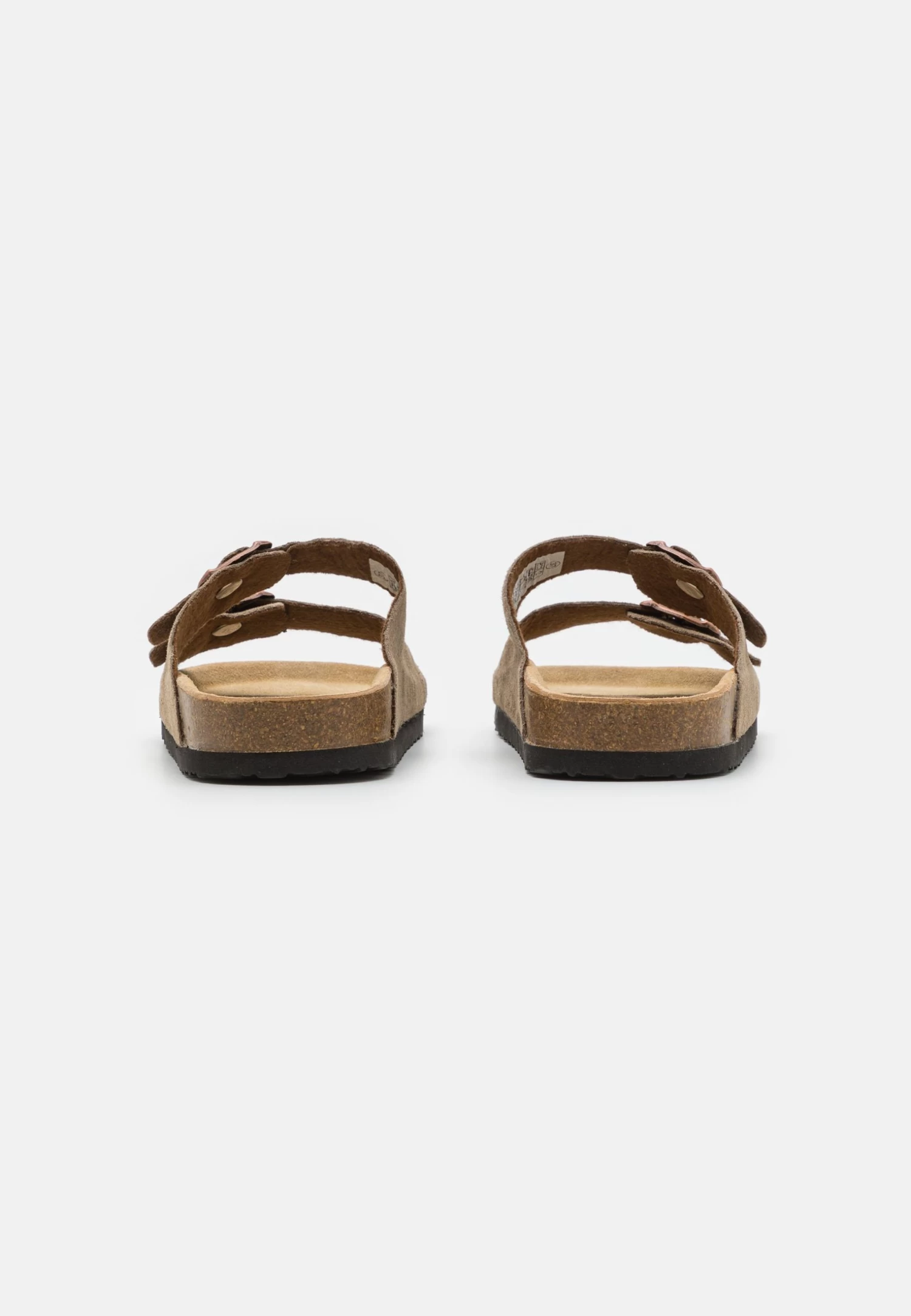 Leather Unisex - Slippers - Stone