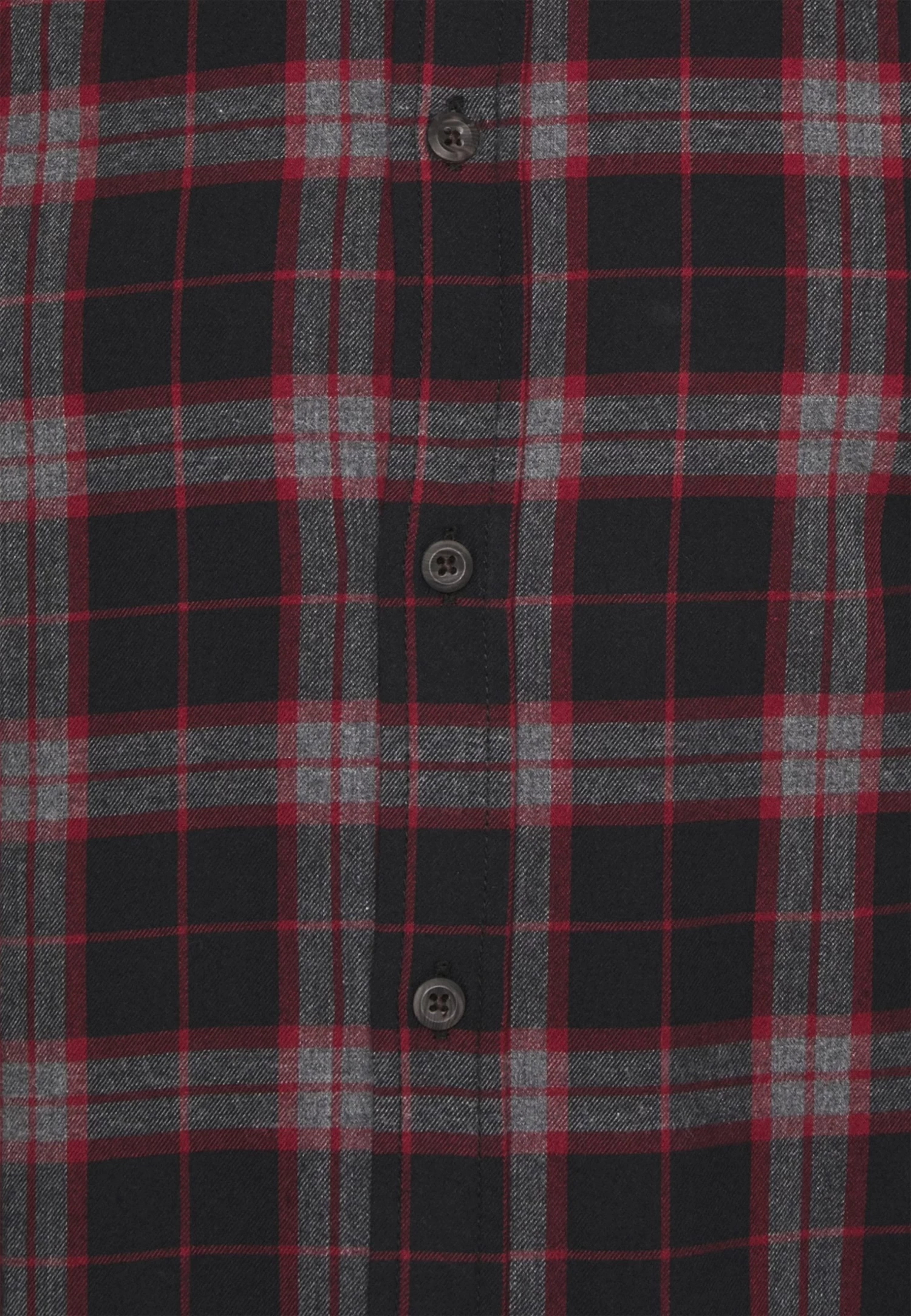 Shirt - Mottled Dark Grey / Bordeaux