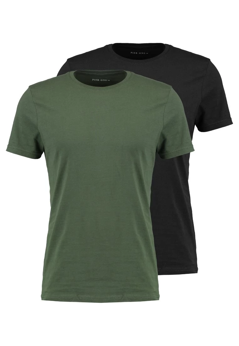 2 Pack - Basic T-Shirt - Black