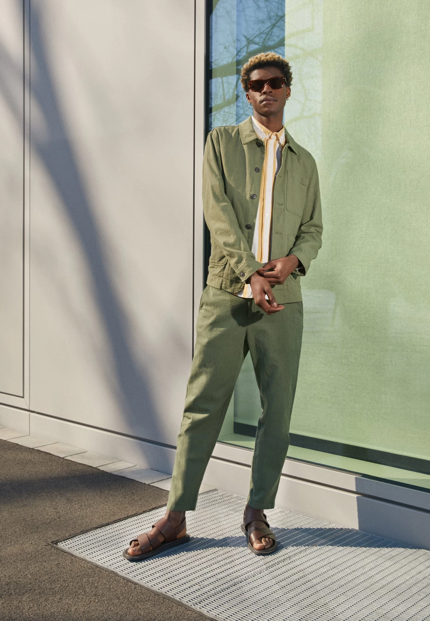 Unisex - Sandals - Cognac