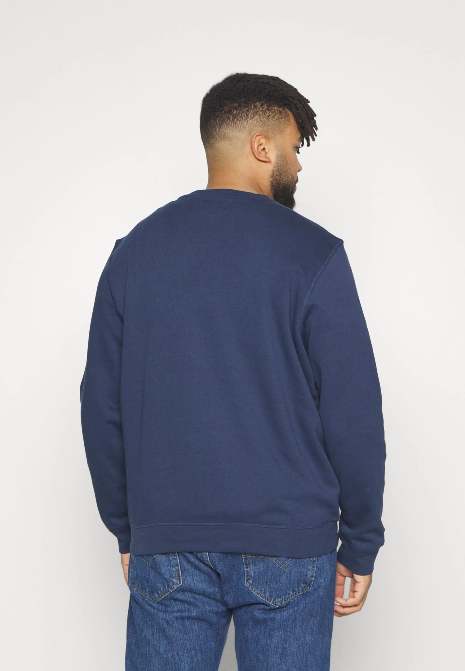 Plus Size 2 Pack - Sweatshirt - Dark Blue/Bordeaux