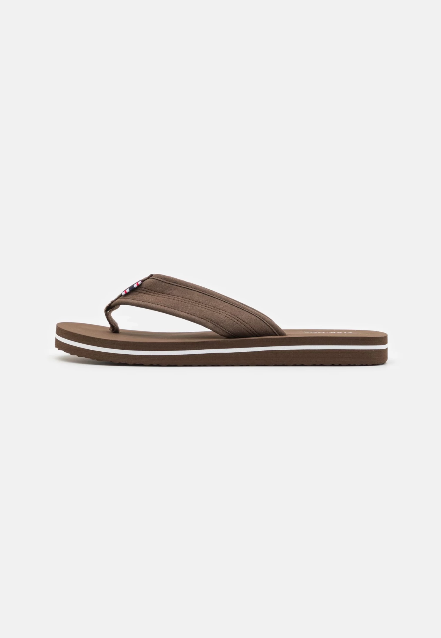 T-Bar Sandals - Brown
