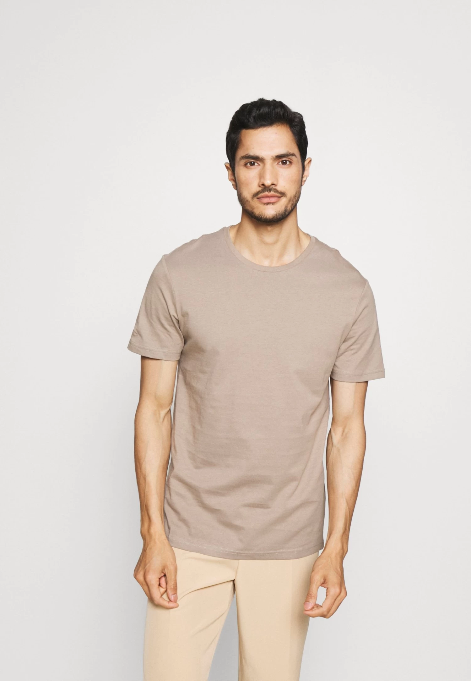 5 Pack - Basic T-Shirt - White/Black/Bordeaux