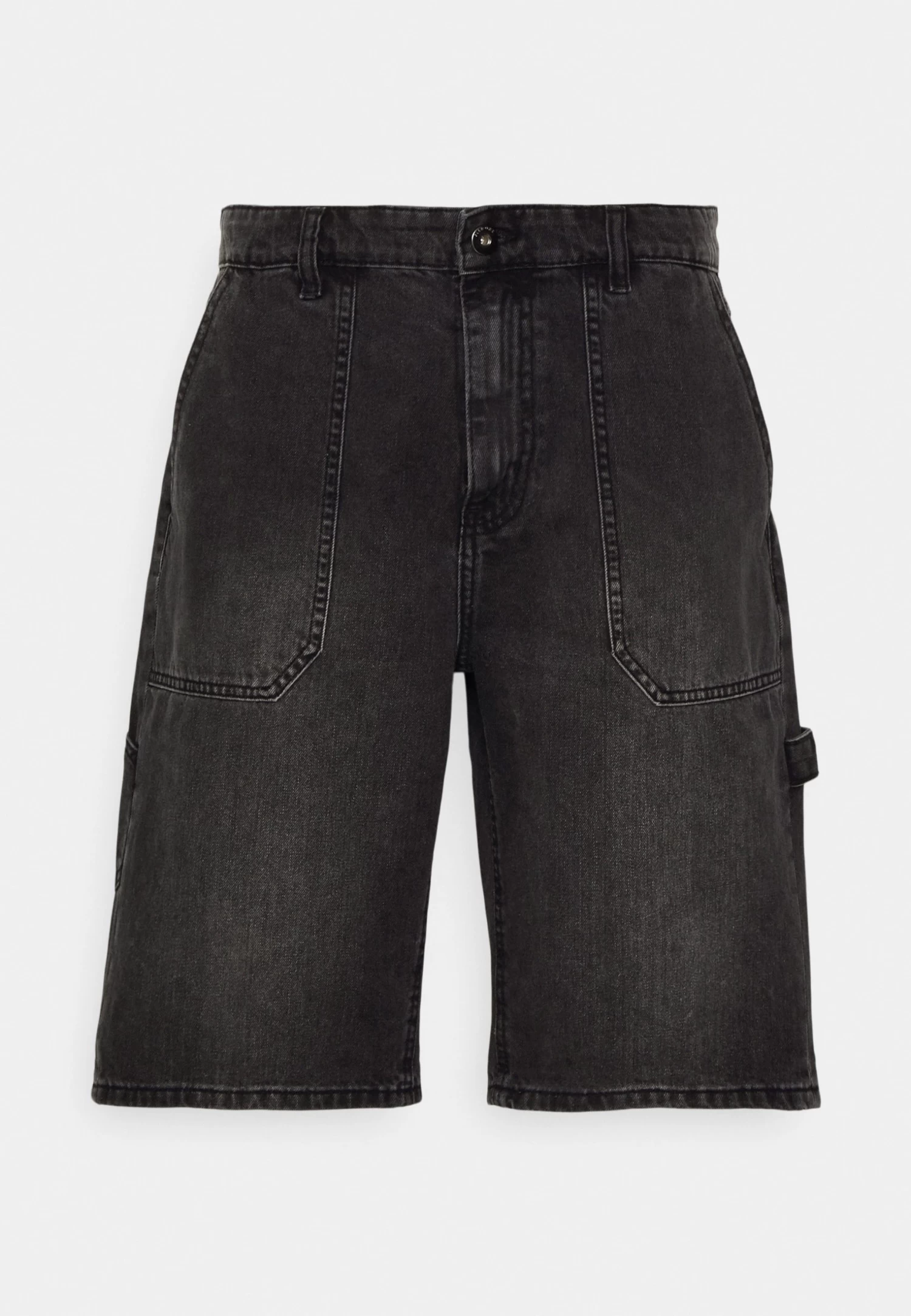 Regular Fit Carpenter - Denim Shorts -Black