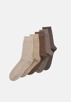 Pier One 5Pack - Socks - Light Brown