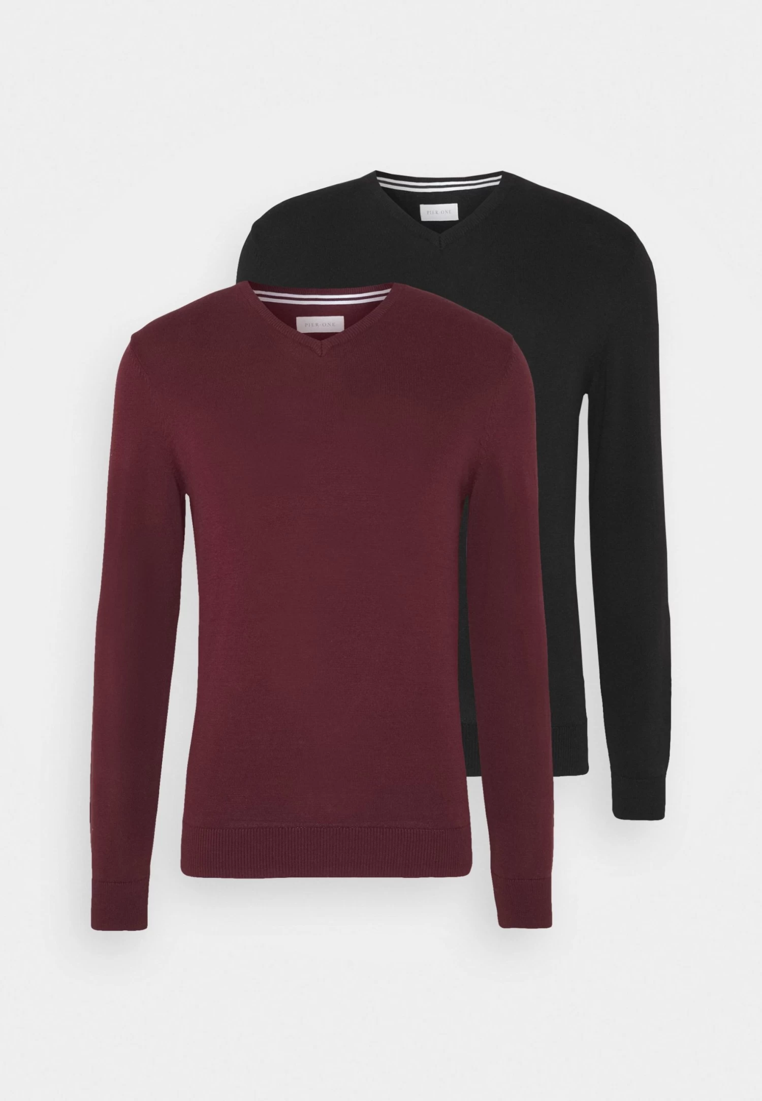 2Pack - Jumper - Black/Bordeaux