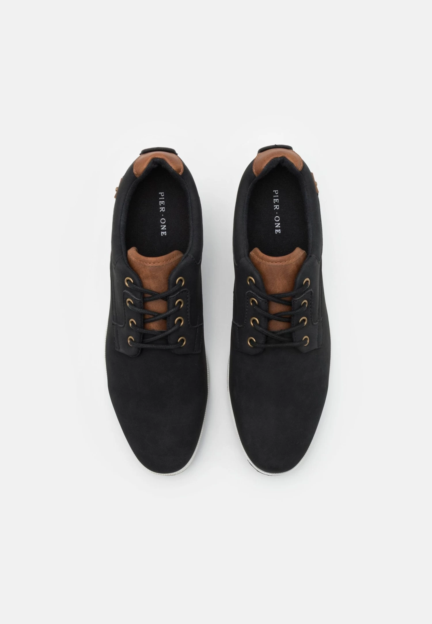 Casual Lace-Ups - Black