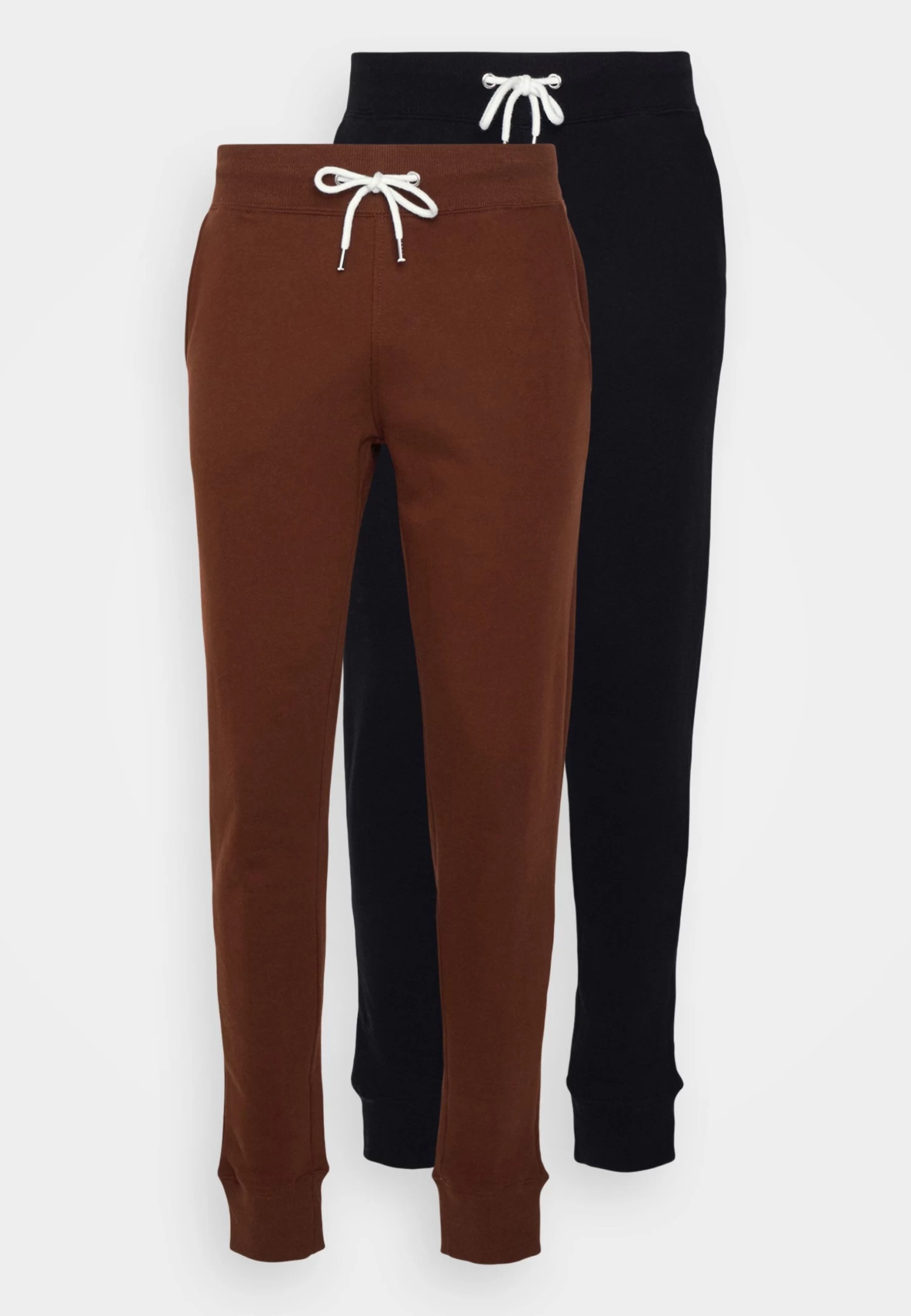 2 Pack - Tracksuit Bottoms - Dark Brown/Black