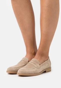 Pier One Leather - Slip-Ons - Beige