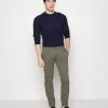 Pier One 2 Pack - Chinos - Black/Olive