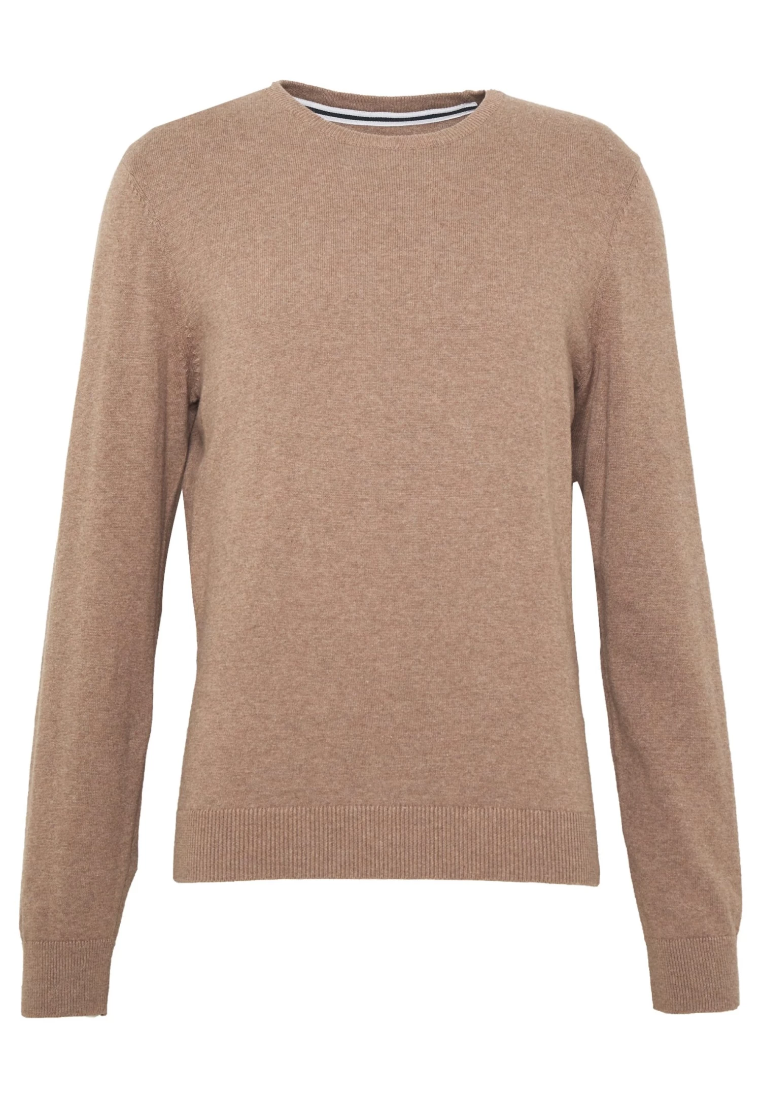 Basic Crewneck - Jumper - Mottled Beige