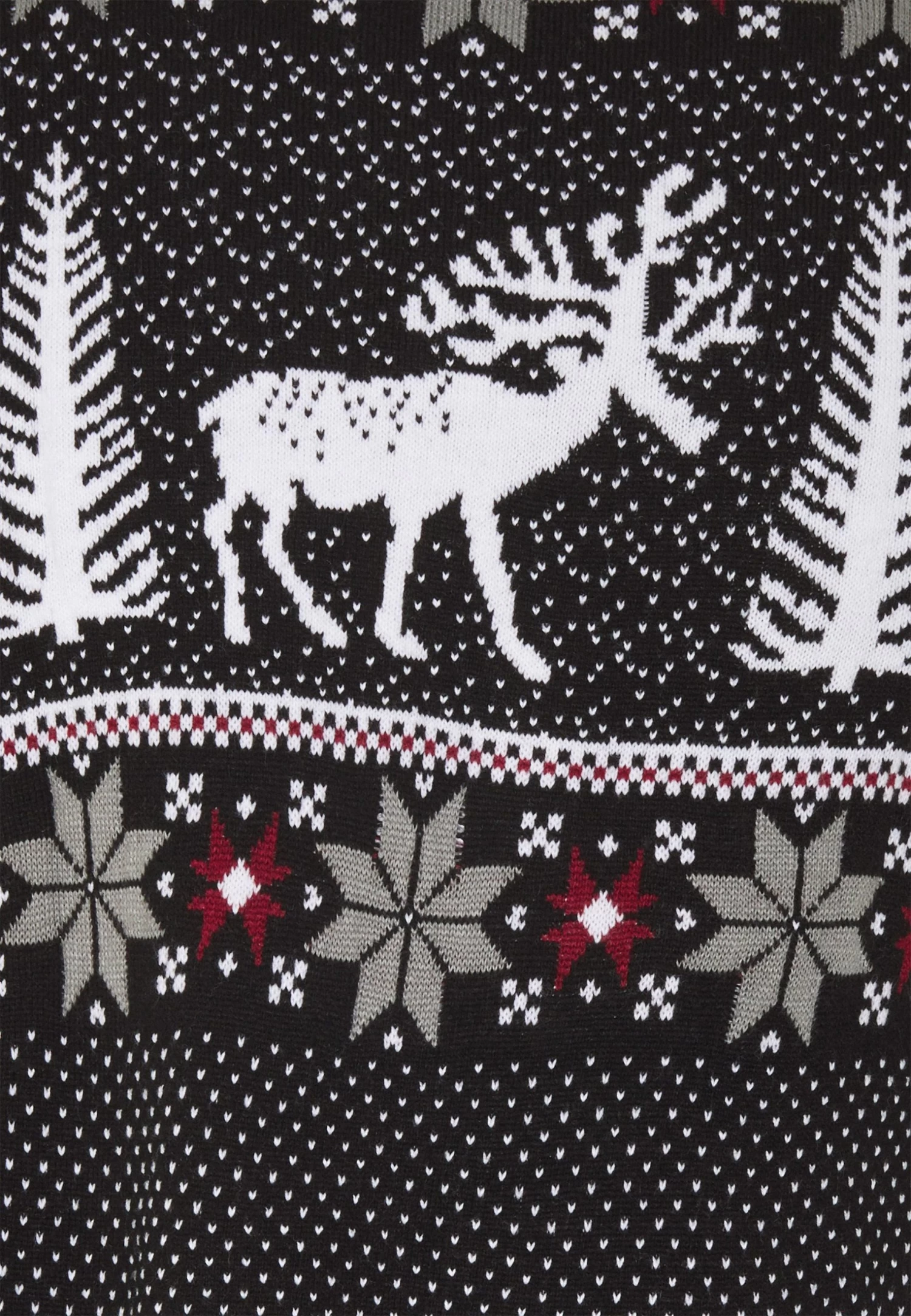 Wintery Christmas Jumper- Jumper - Black