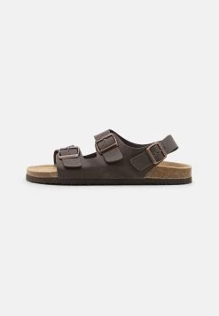Pier One Unisex - Sandals - Dark Brown