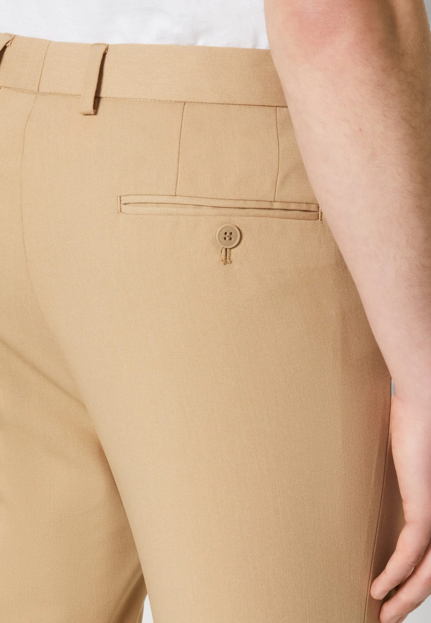 Trousers - Beige