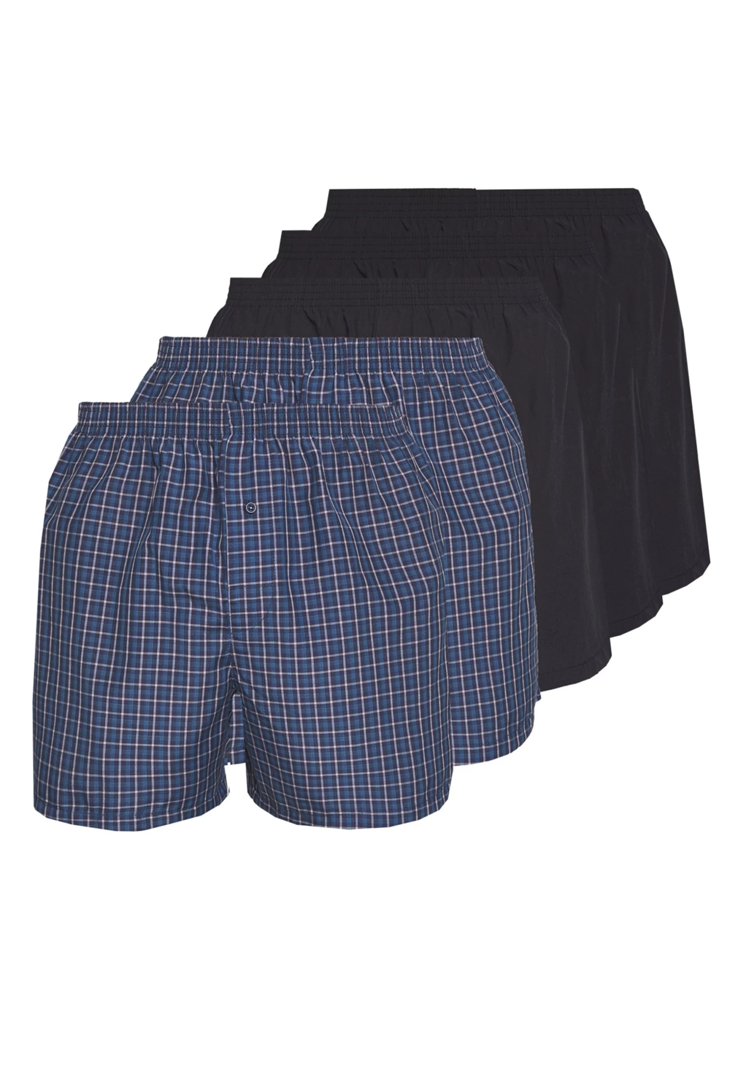 5 Pack - Boxer Shorts - Dark Blue/Blue