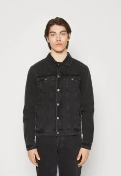 Pier One Denim Jacket - Black