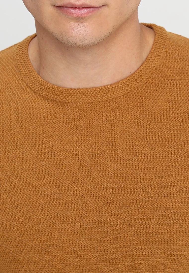 Jumper - Mottled Dark Yellow