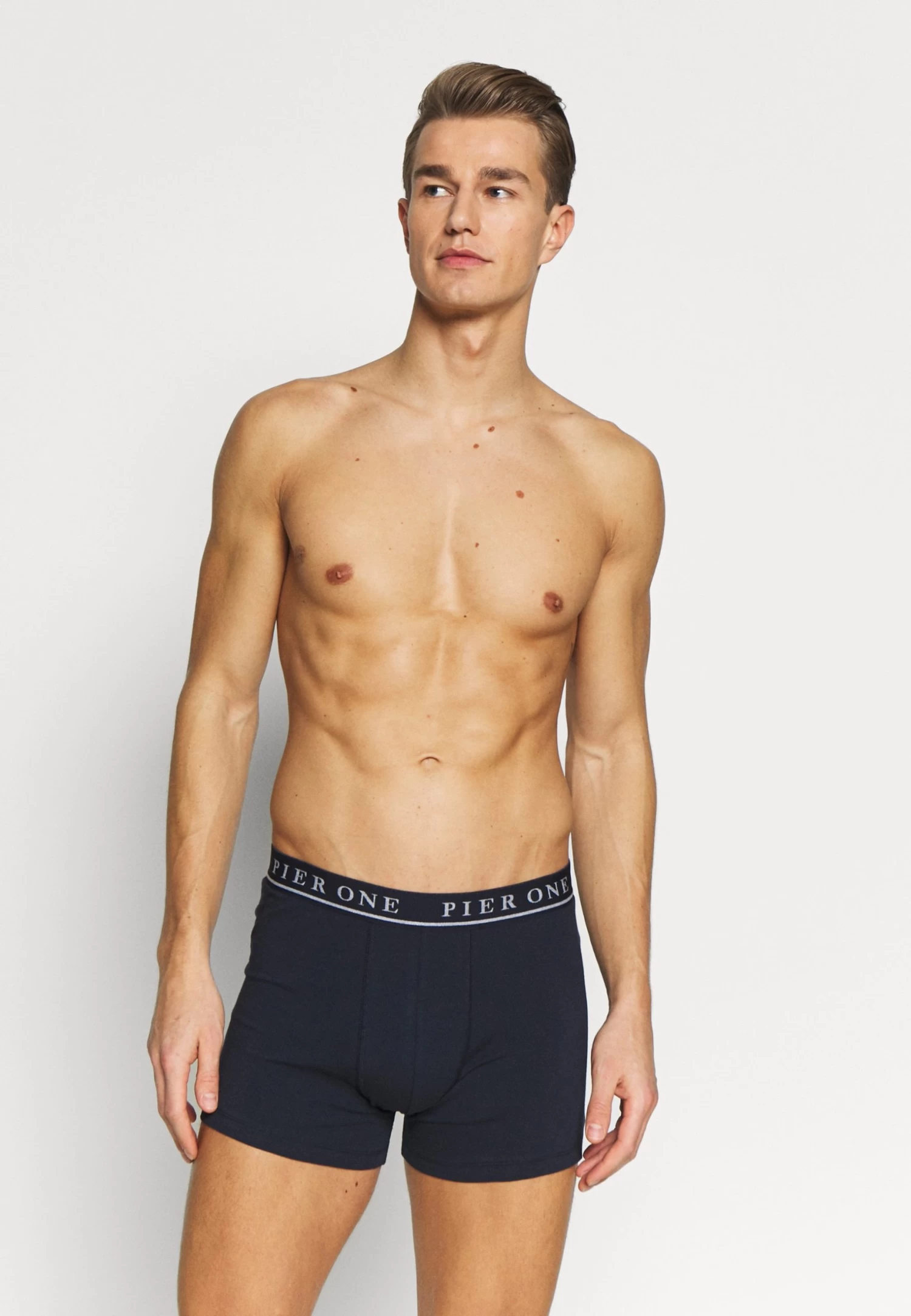 5 Pack - Pants - Dark Blue/Mottled Grey