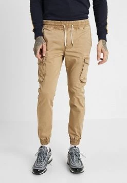 Pier One Cargo Trousers - Tan