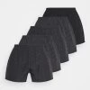 Pier One 5 Pack - Boxer Shorts - Black/Dark Grey