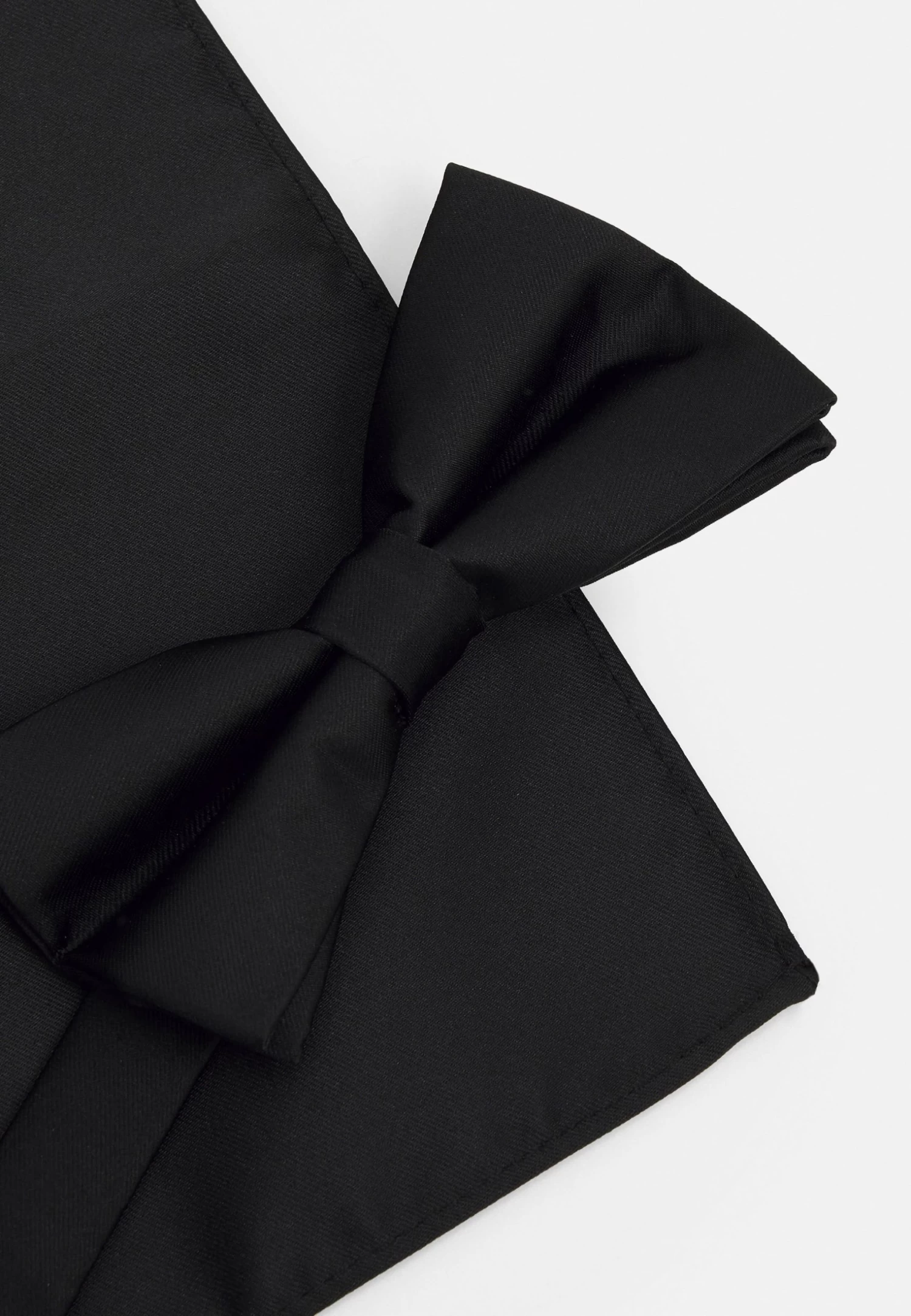 Set - Pocket Square -Black