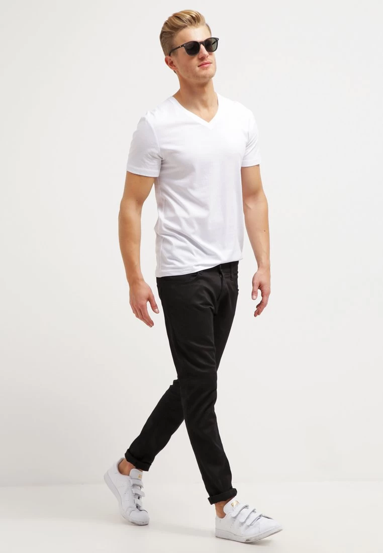 2 Pack - Basic T-Shirt - White/Black