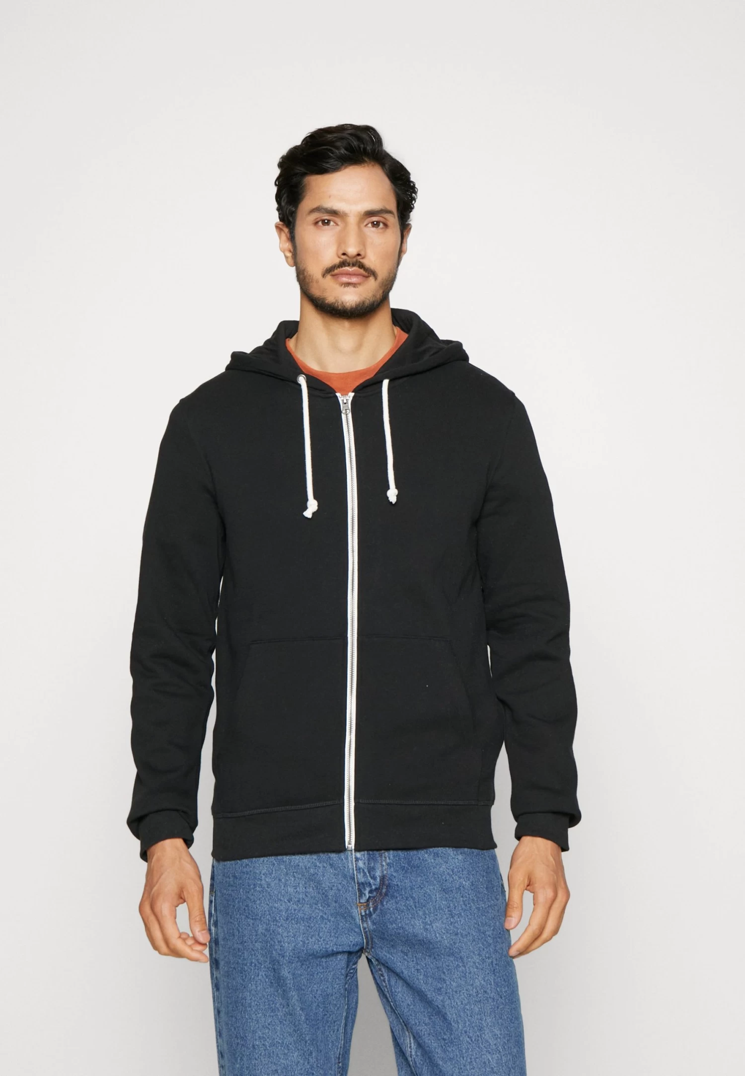 2 Pack - Zip-Up Sweatshirt - Black/Mottled Light Grey