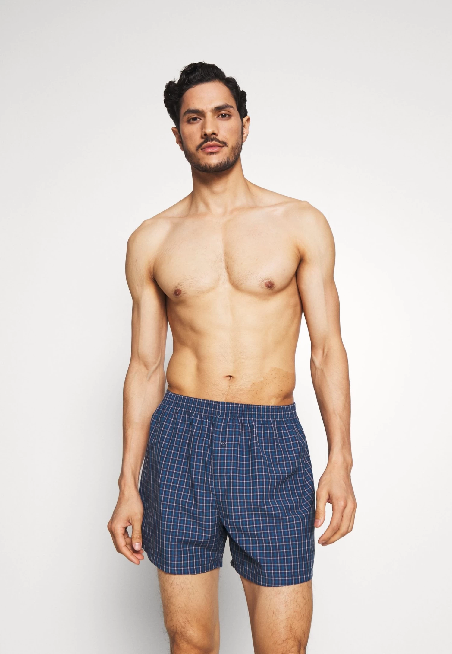 5 Pack - Boxer Shorts - Dark Blue/Blue