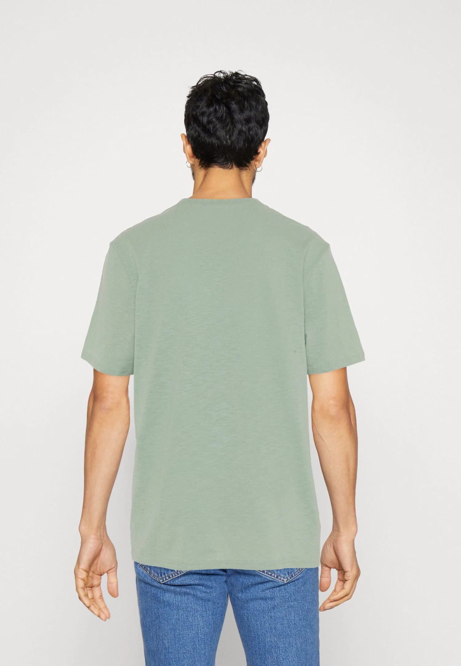 5 Pack - Basic T-Shirt - Mint/Off-White/Khaki