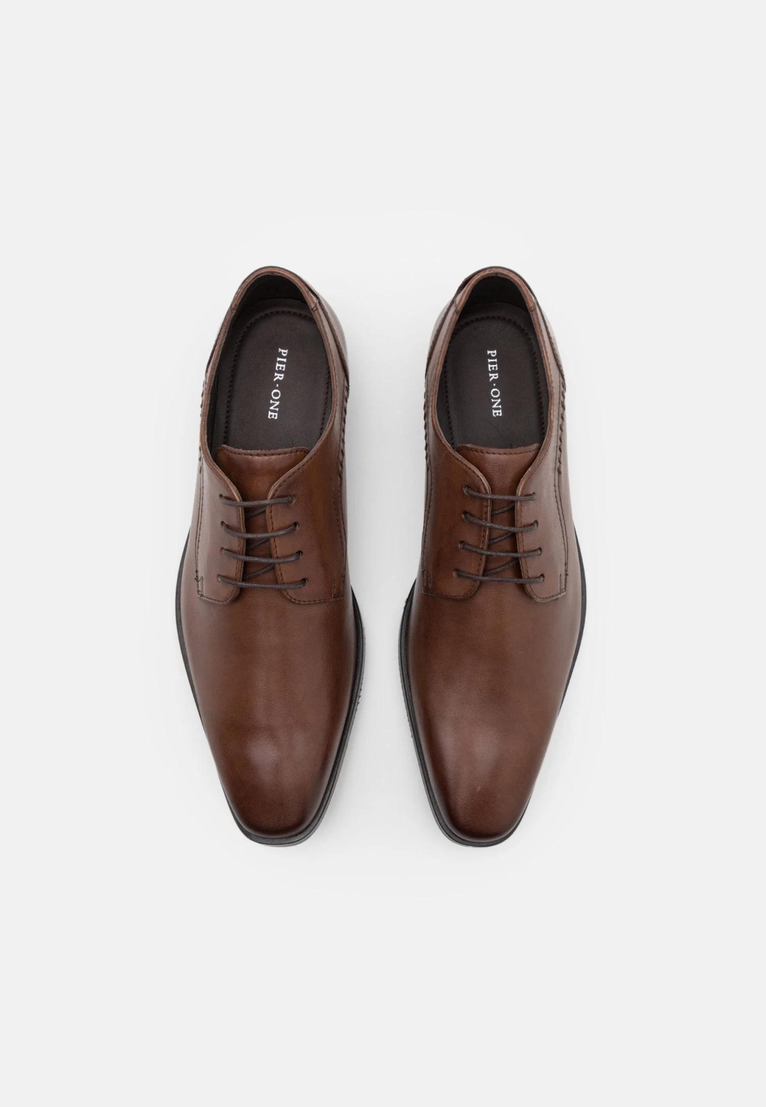 Smart Lace-Ups - Cognac