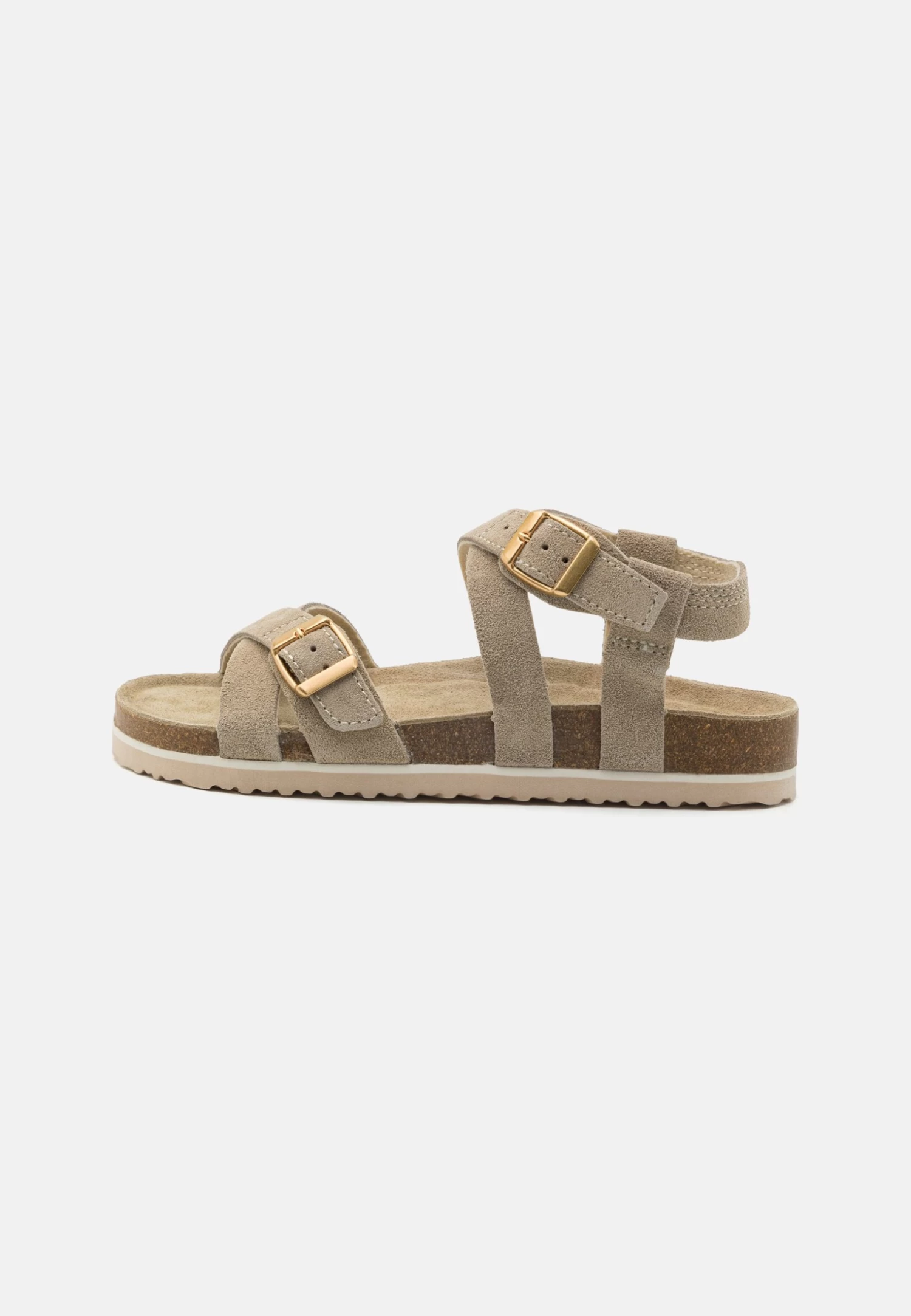 Leather- Sandals - Beige