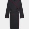 Pier One Dressing Gown - Black/Red