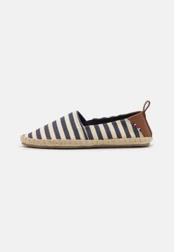 Pier One Unisex - Espadrilles - Dark Blue/White