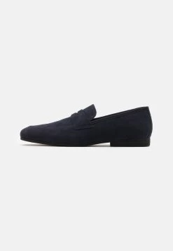Pier One Smart Slip-Ons - Dark Blue