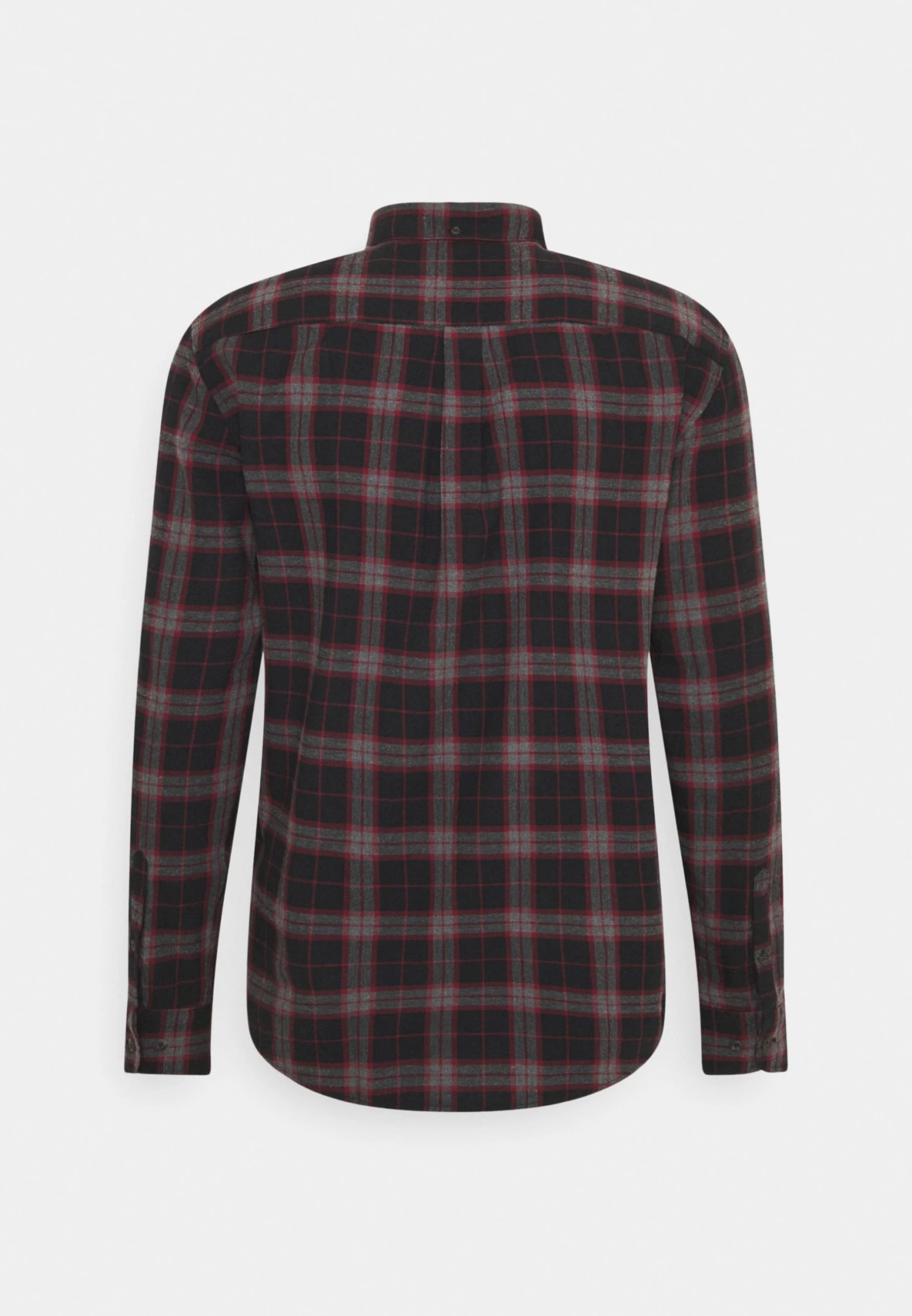 Shirt - Mottled Dark Grey / Bordeaux