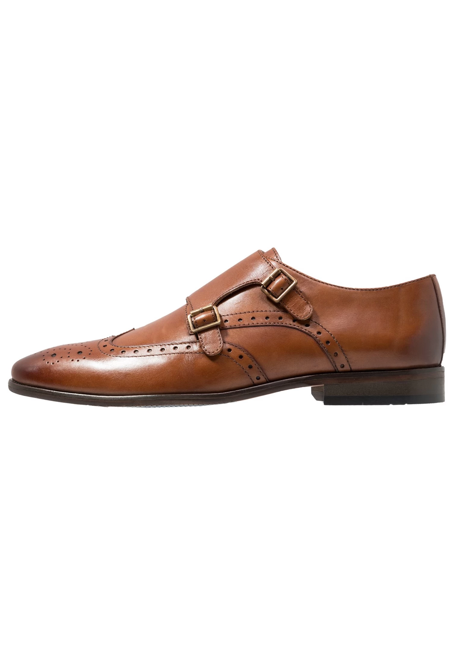 Leather - Smart Slip-Ons - Cognac