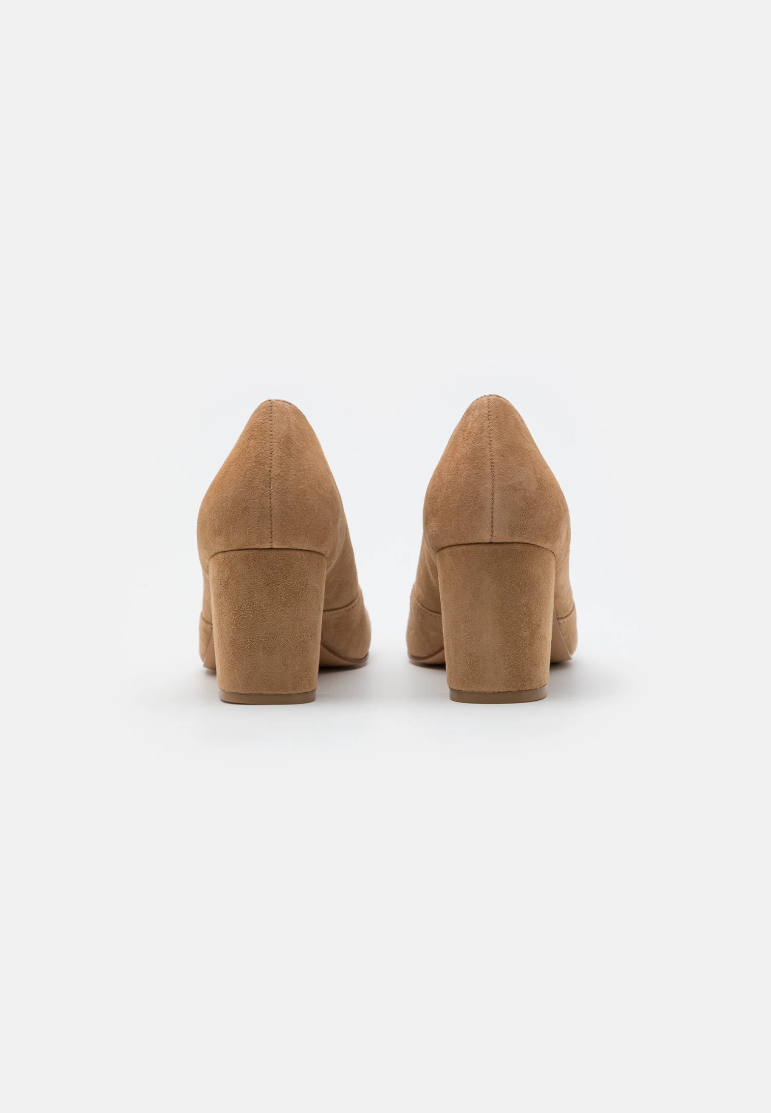 Leather - Classic Heels - Light Brown