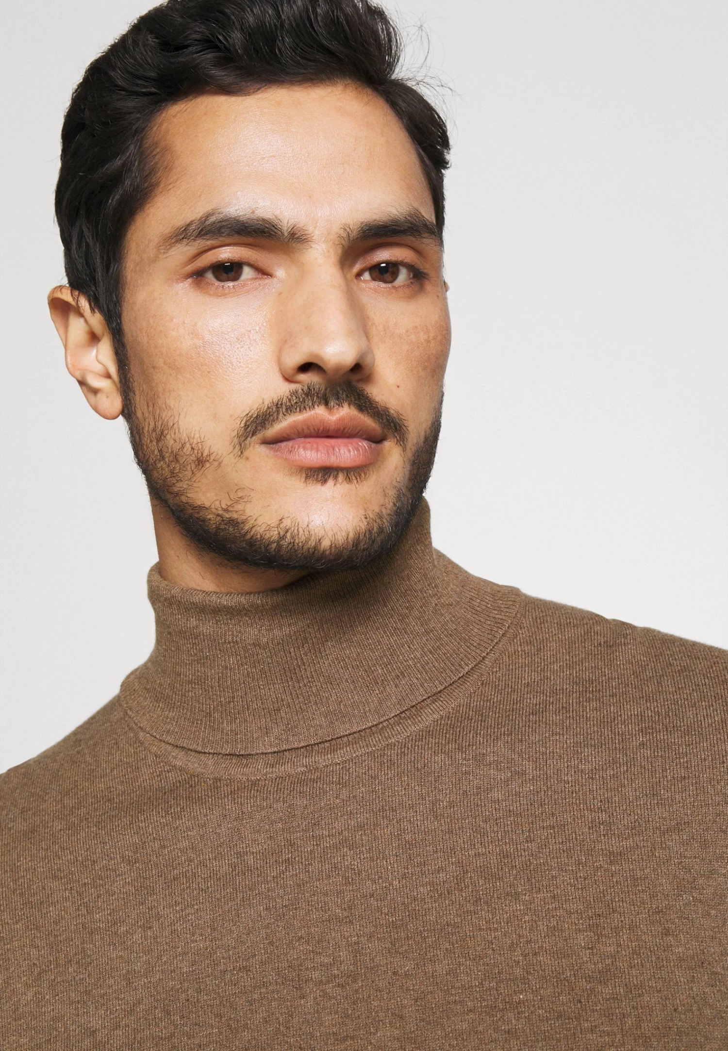 2 Pack - Basic Turtleneck - Jumper - Black/Mottled Brown