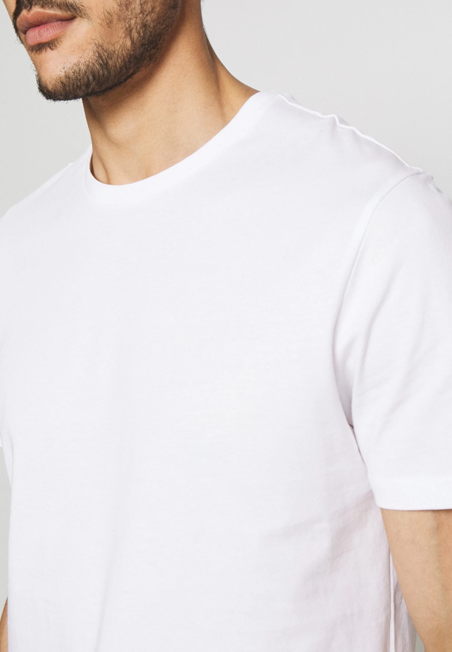 5 Pack - Basic T-Shirt - White/Black/Bordeaux