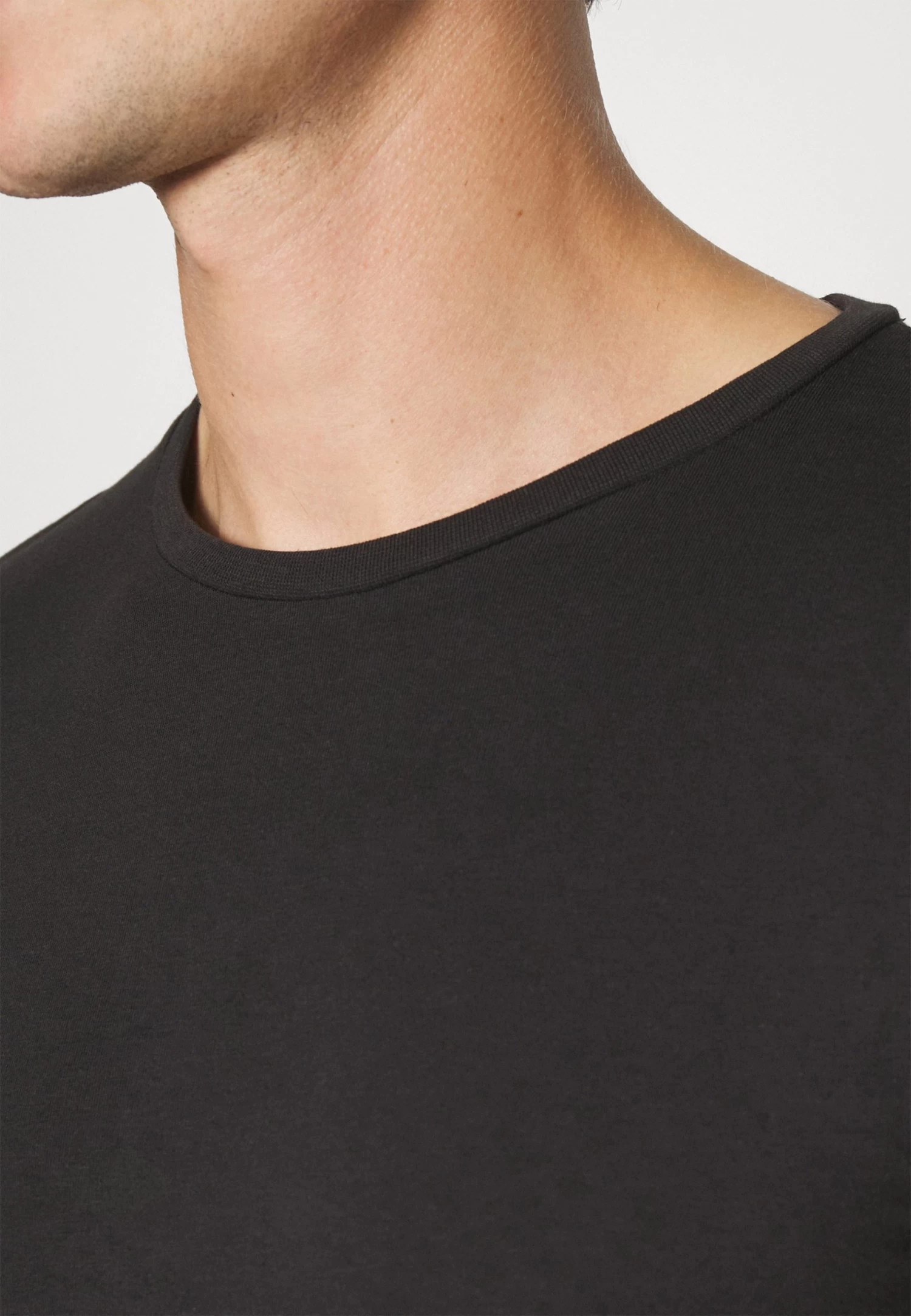 3 Pack Muscle Fit- Basic T-Shirt - Black