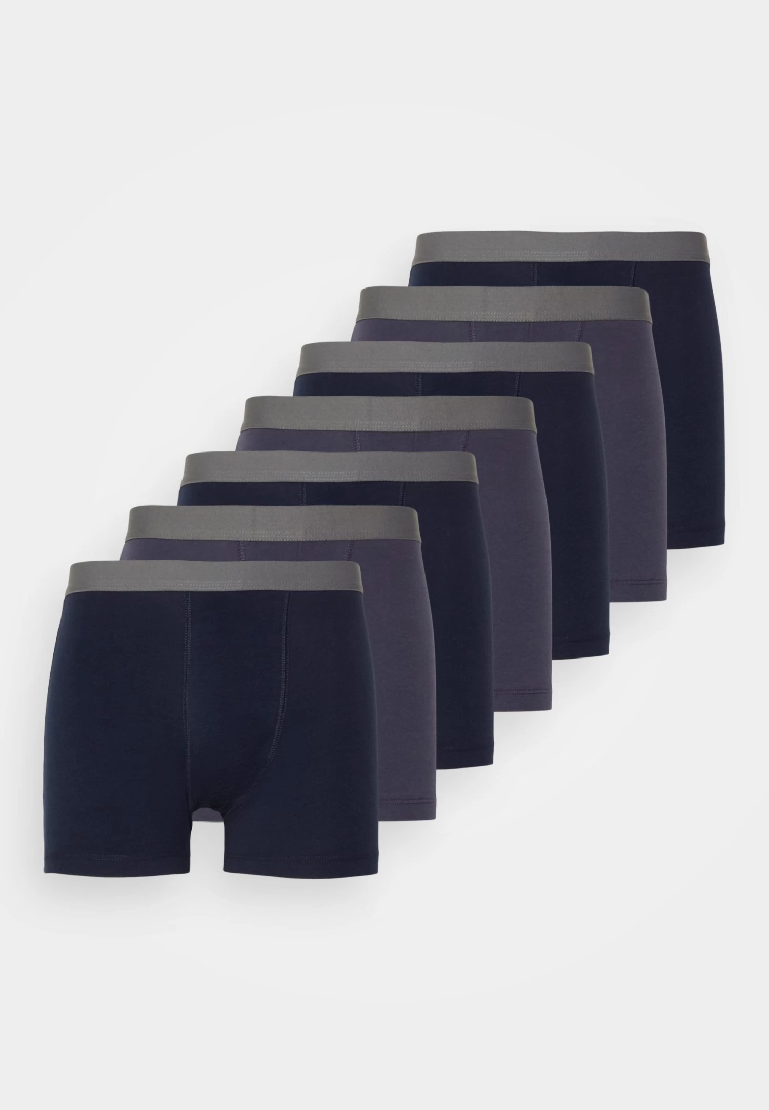 7 Pack - Pants - Grey/Dark Blue