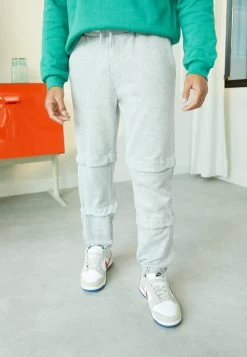 Pier One Tracksuit Bottoms - Mottled Light Grey