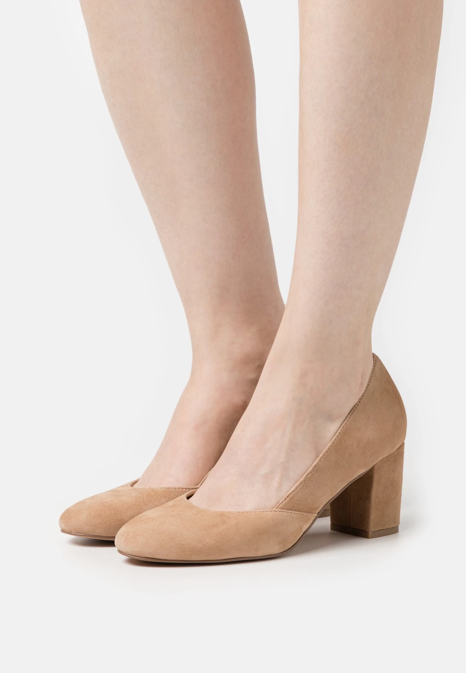 Leather - Classic Heels - Light Brown