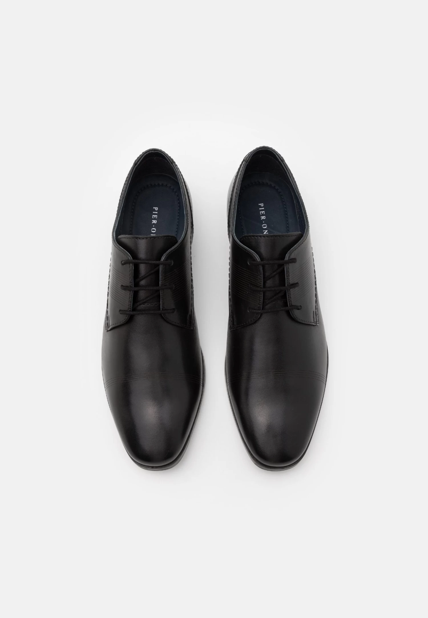 Leather - Smart Lace-Ups - Black