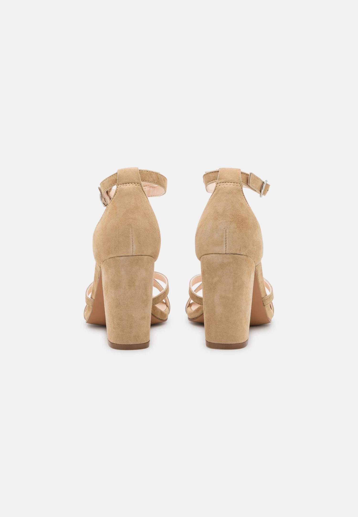 High Heeled Sandals - Beige