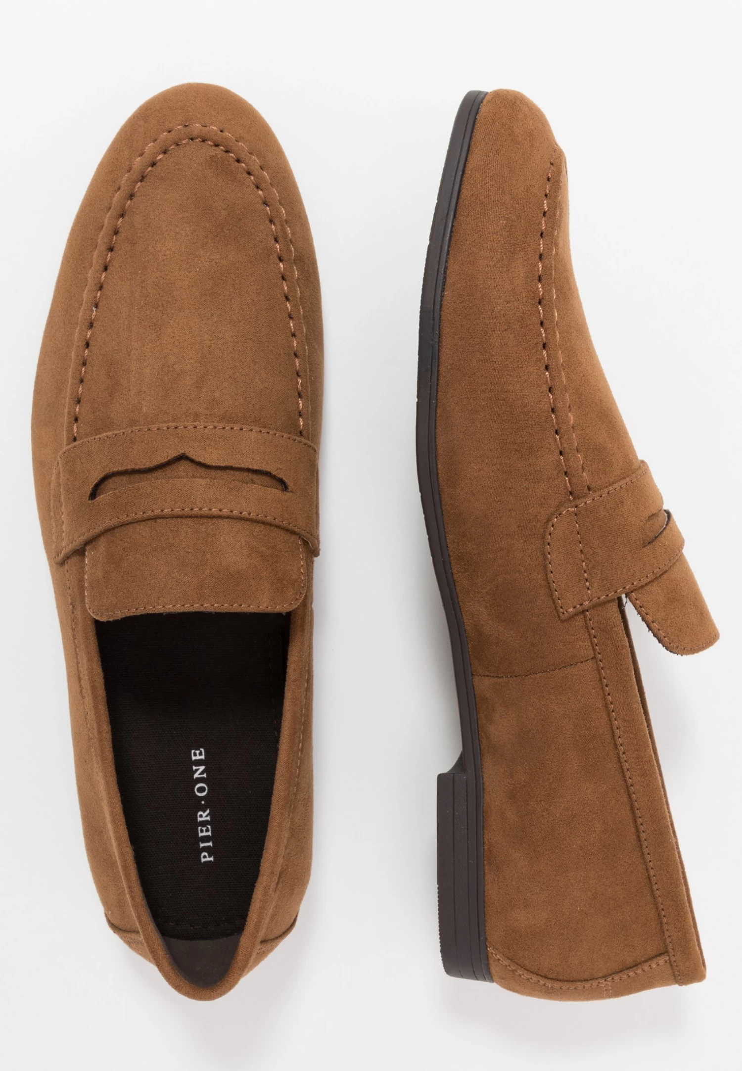 Smart Slip-Ons - Cognac
