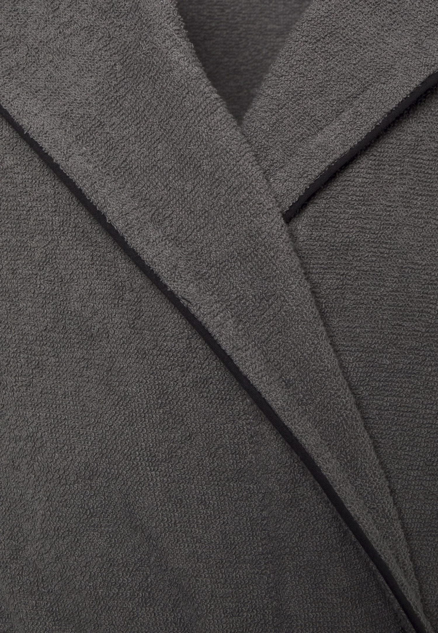 Dressing Gown - Dark Grey/Black