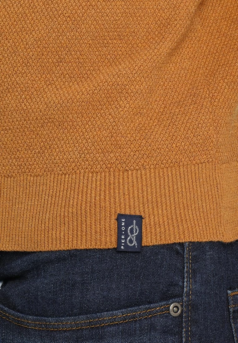 Jumper - Mottled Dark Yellow