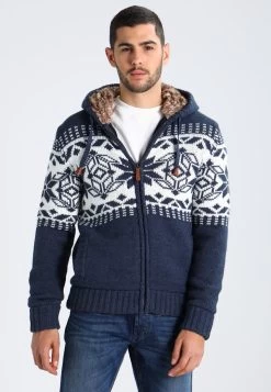 Pier One Cardigan - Blue Melange