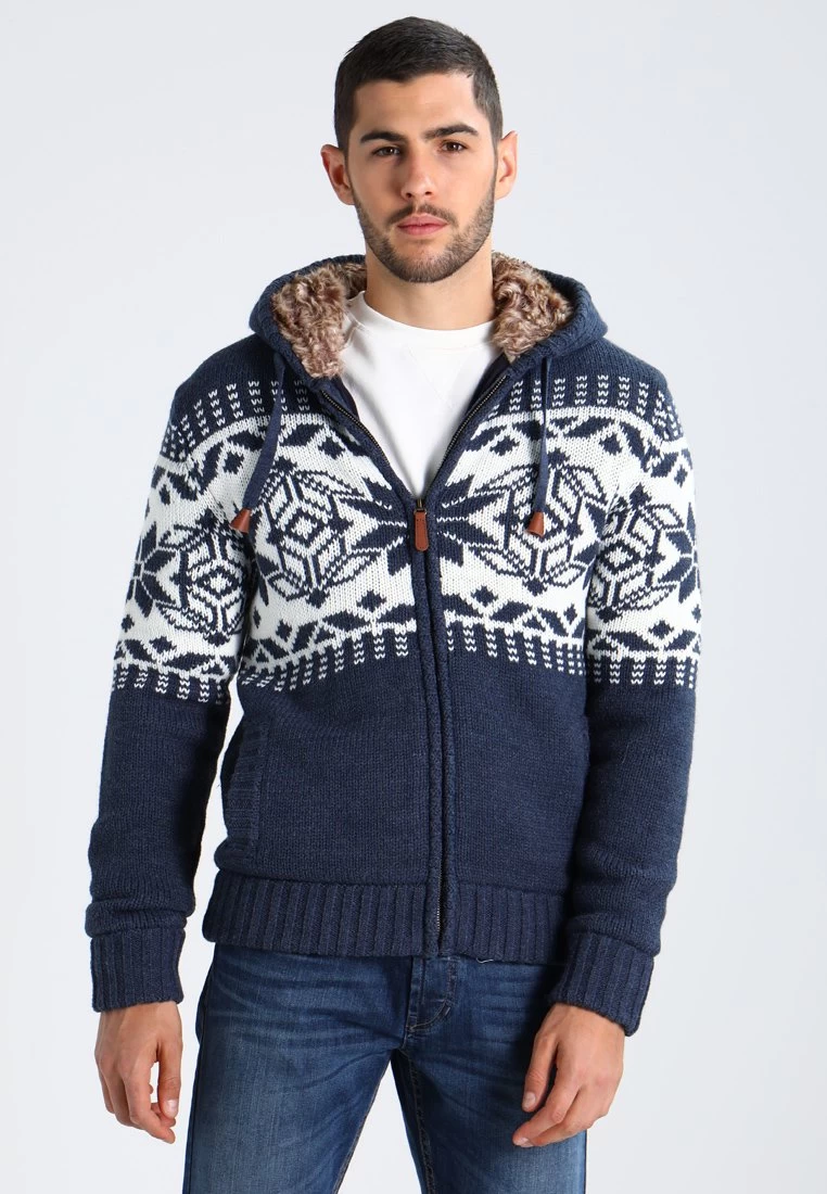 Cardigan - Blue Melange